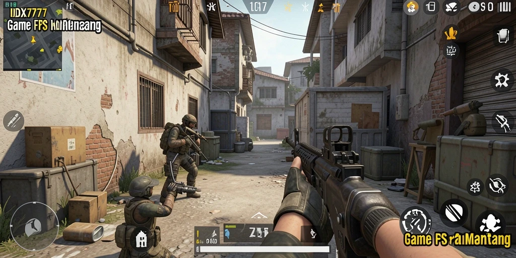 Tangkapan layar gameplay menunjukkan aksi seru dalam <strong>IDX777</strong>.