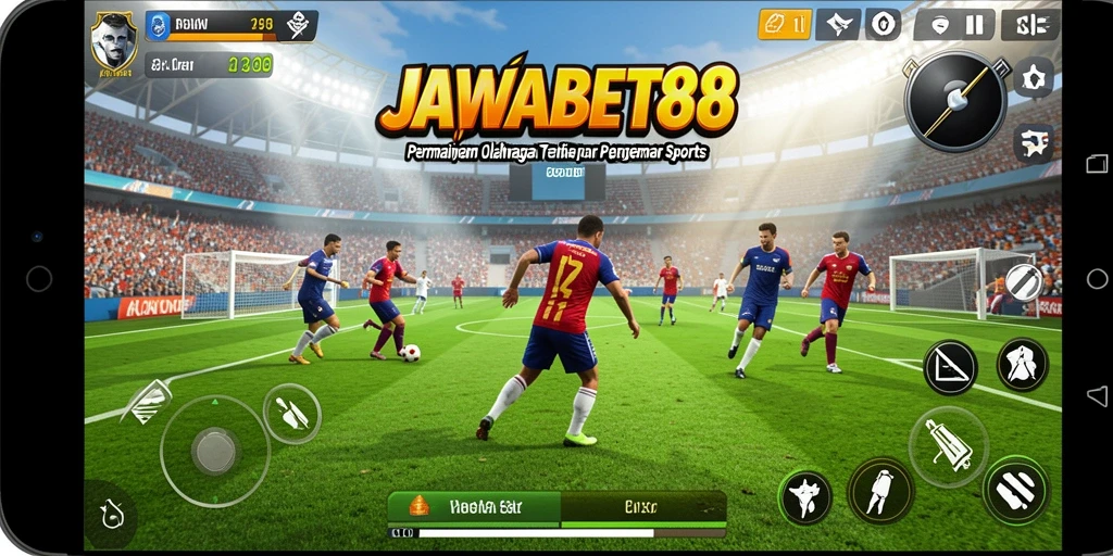 Tampilan menarik dari gameplay JAWABET88 yang menggambarkan aktivitas olahraga.