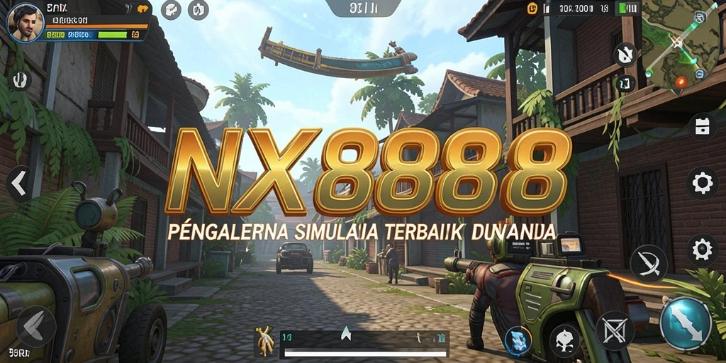 Tampilan gameplay menarik dari NX888 dengan grafik yang mendetail.