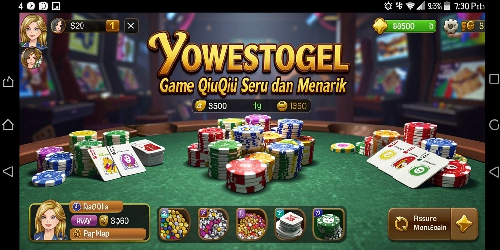 Tampilan gameplay QiuQiu yang seru dan menarik di YOWESTOGEL.